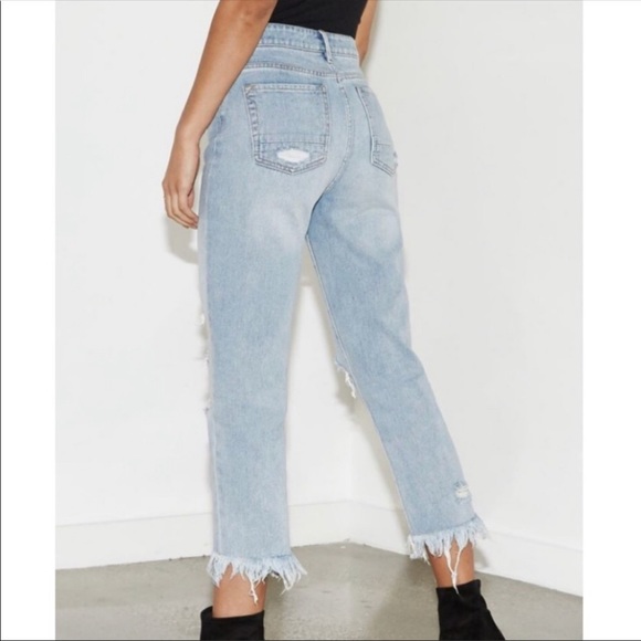 ♥️Kendall and Kylie Distressed Denim - Picture 2 of 11